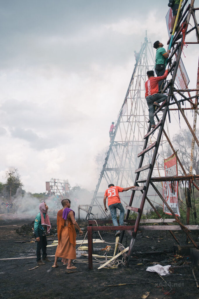 ブン・バンファイのロケット発射台